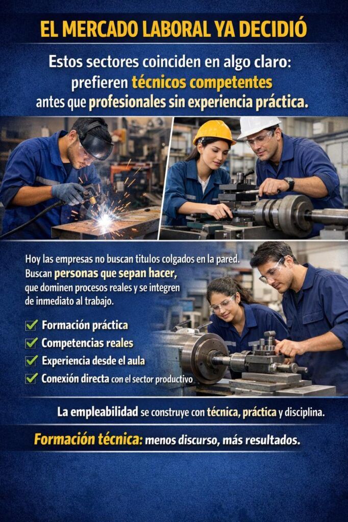 Análisis del Mercado Laboral Técnicos VS. Profesionales en CIPET CALI